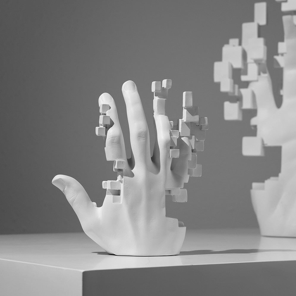 Maliben | Modern Artful Touches Hand Statue Decor