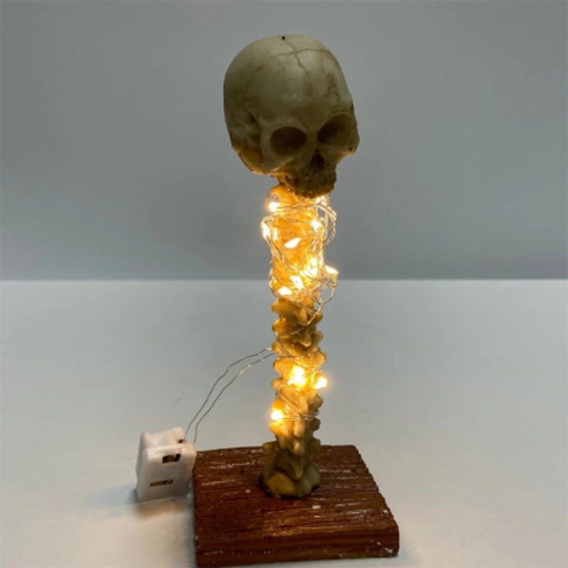 Maliben | Skeleton Skull Table Lamp