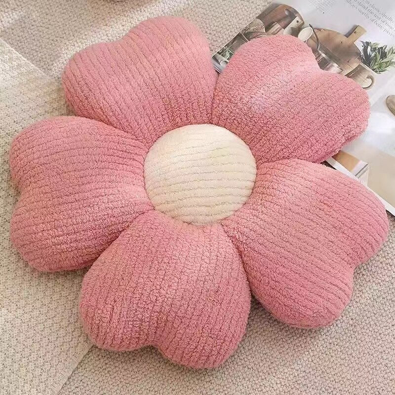 Maliben | Soft Clover Flower Decorative Pillow