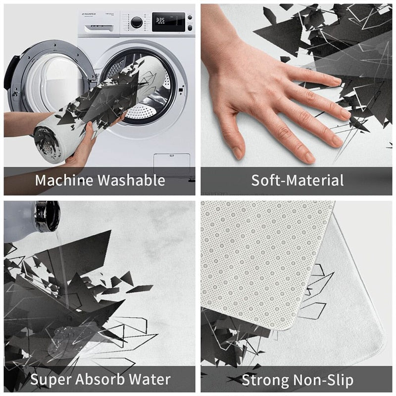 Maliben | Please Go Away Washable Funny Non-Slip Doormat