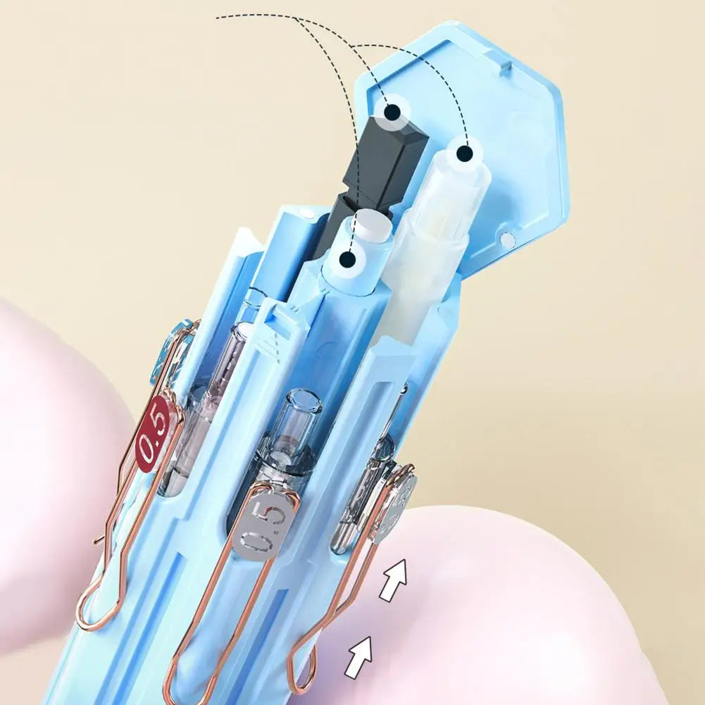 Maliben | One-Touch Hexagon Pen Organizer Case