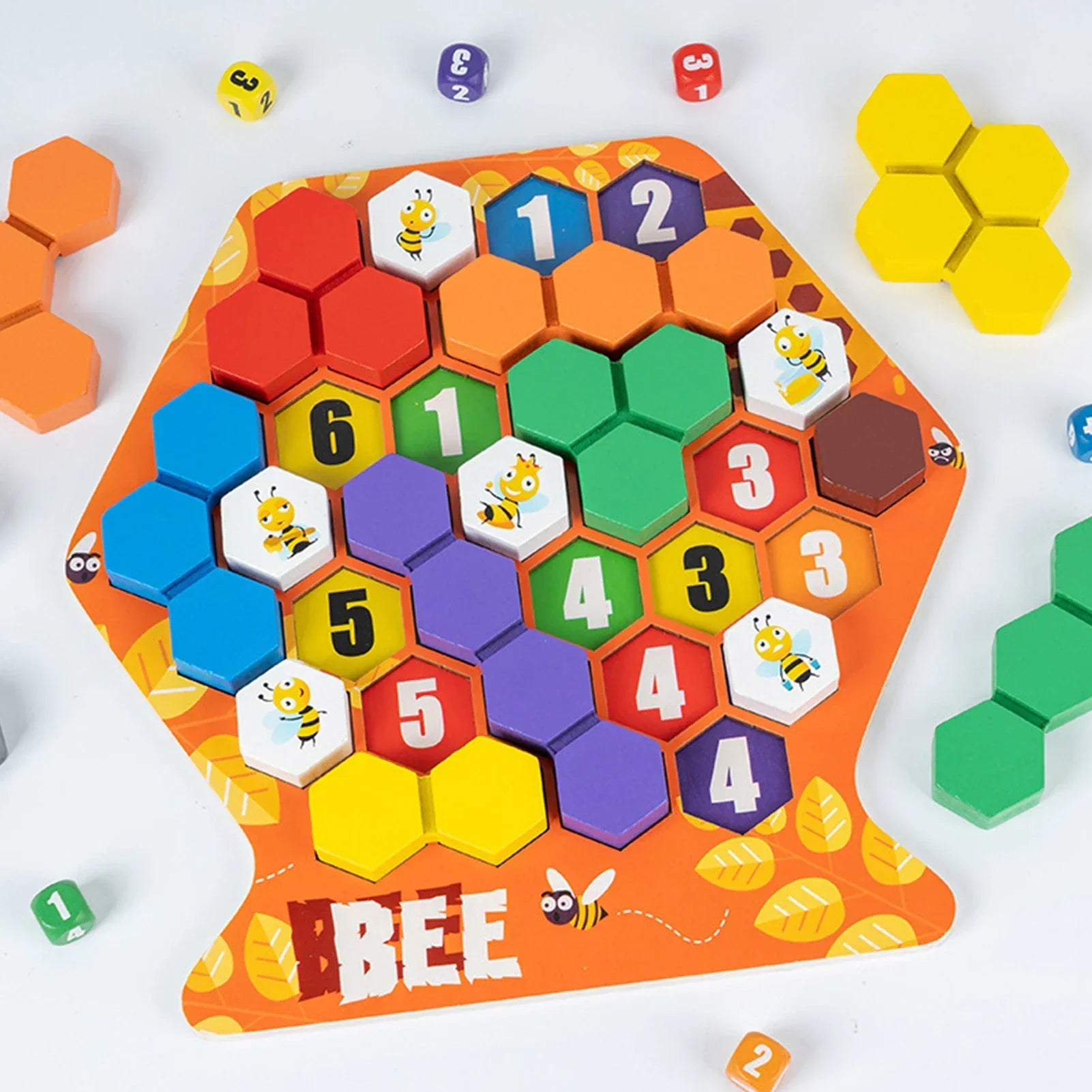 Maliben | Beemind - Enhances Spatial Awareness And Mathematical Skills! - Bee Puzzle Game