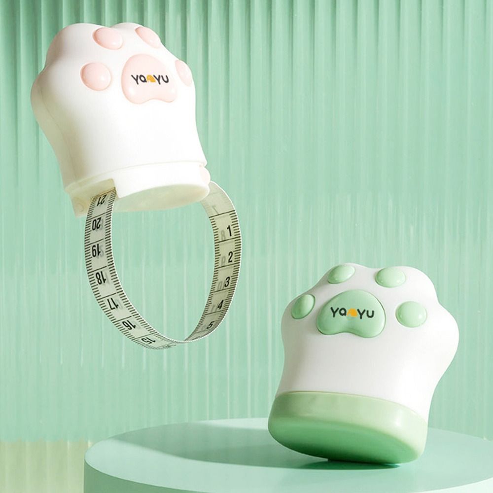 Maliben | Cat Paw Double Scale Automatic Shrinking Tape Measure