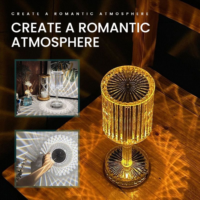 Maliben | Diamond Glow Acrylic Touch Table Night Lamp