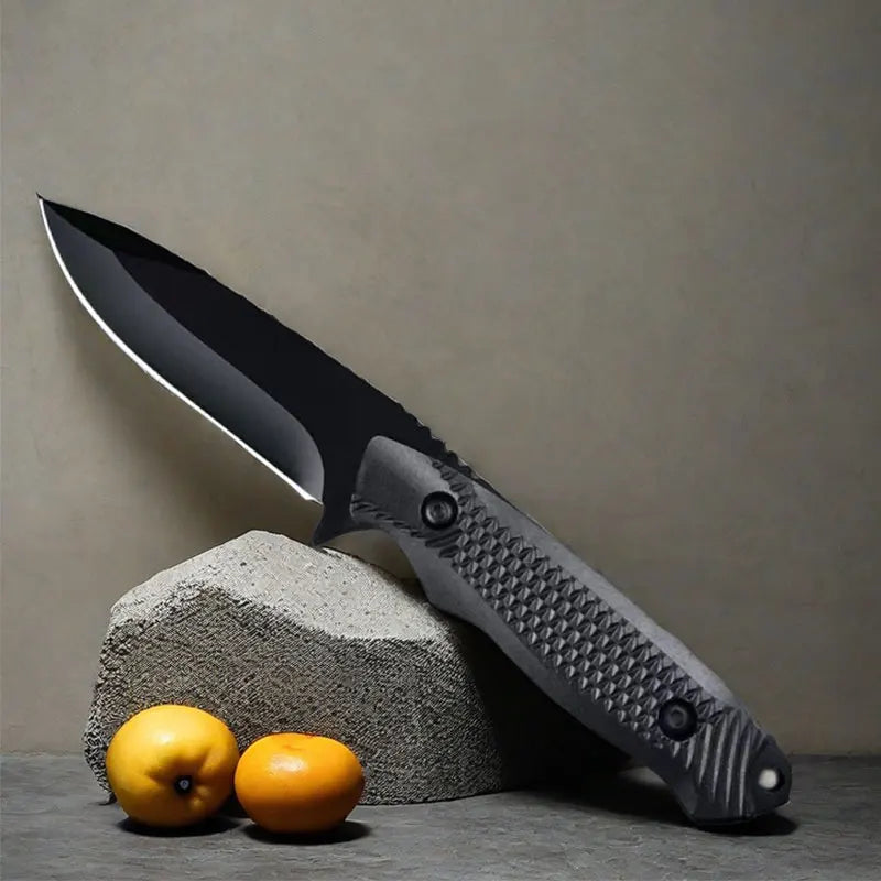 Maliben Outdoor Survival Knife — Stainless Steel with Sheath