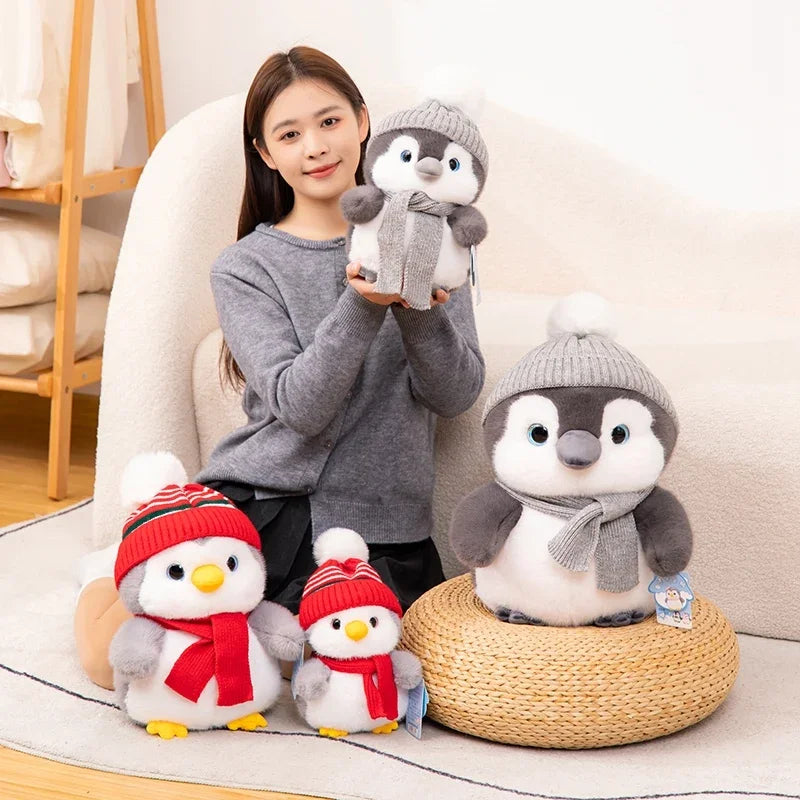 Maliben | Cozy Winter Penguin Plushie Toy