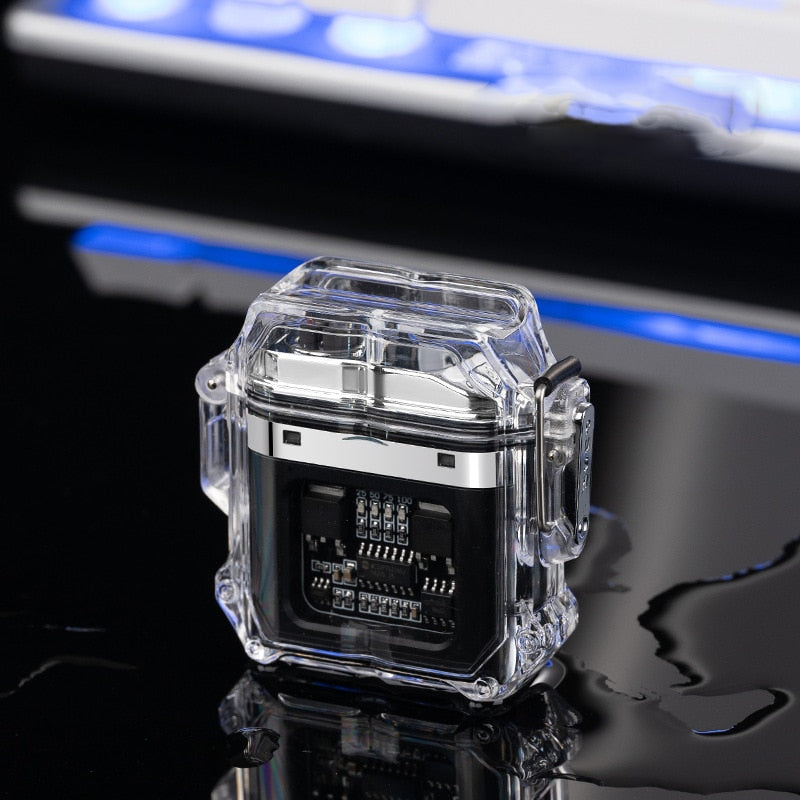 Maliben | Prismatic Rainbow Windproof Double Arc Lighter