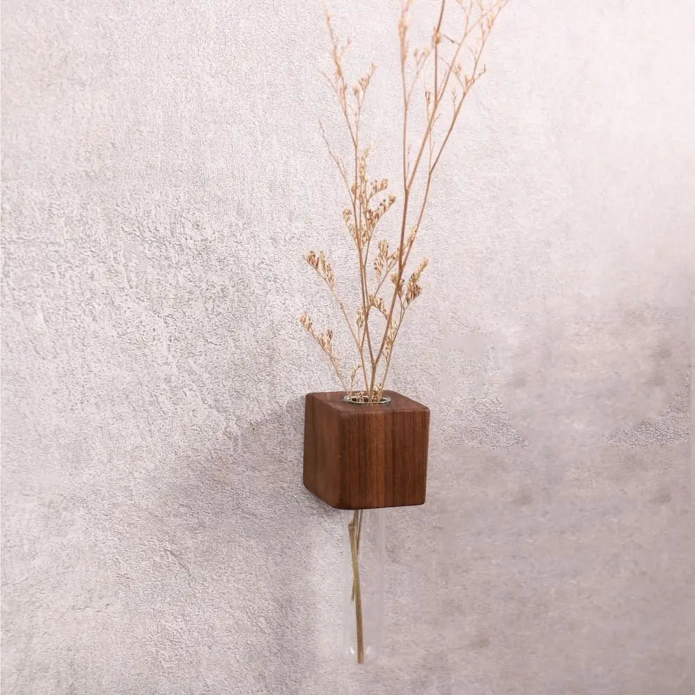 Maliben | Wooden Magnetic Flower Tube Vase