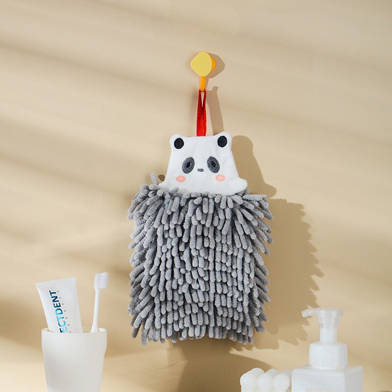 Maliben | Quick Water Absorber Bear Plush Hand Towel