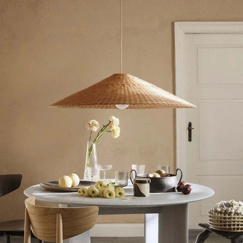 Maliben | Scandinavian Led Pendant Lamp Made Of Bamboo