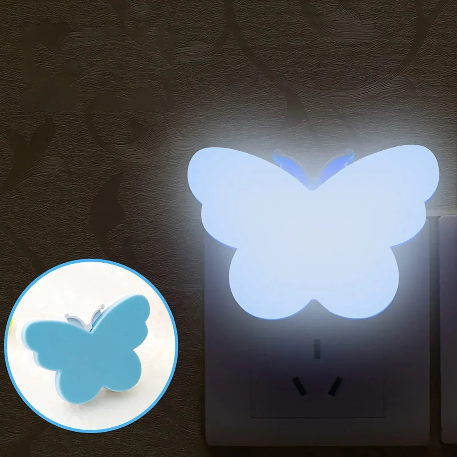 Maliben | Glowease Led Night Light | Automatic Light Sensor | Warm White Comfort Light