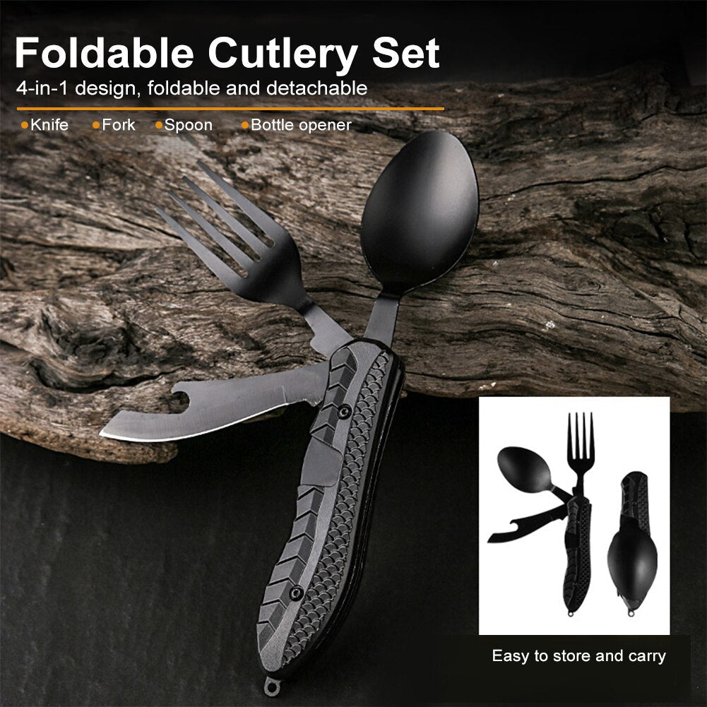 Maliben | 4in1 Easy Cary Travel Cutlery Tool