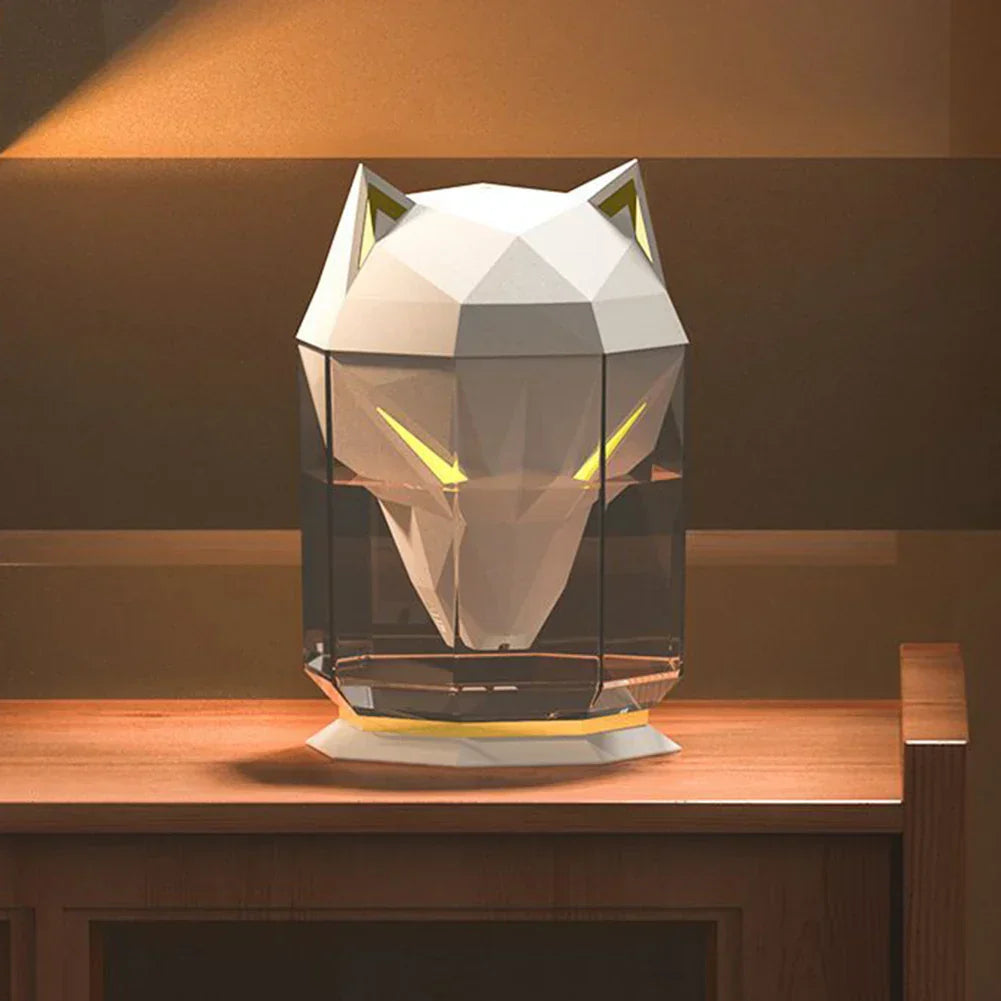 Maliben | Wolf Head Sb Aromatherapy Night Lamp Humidifier