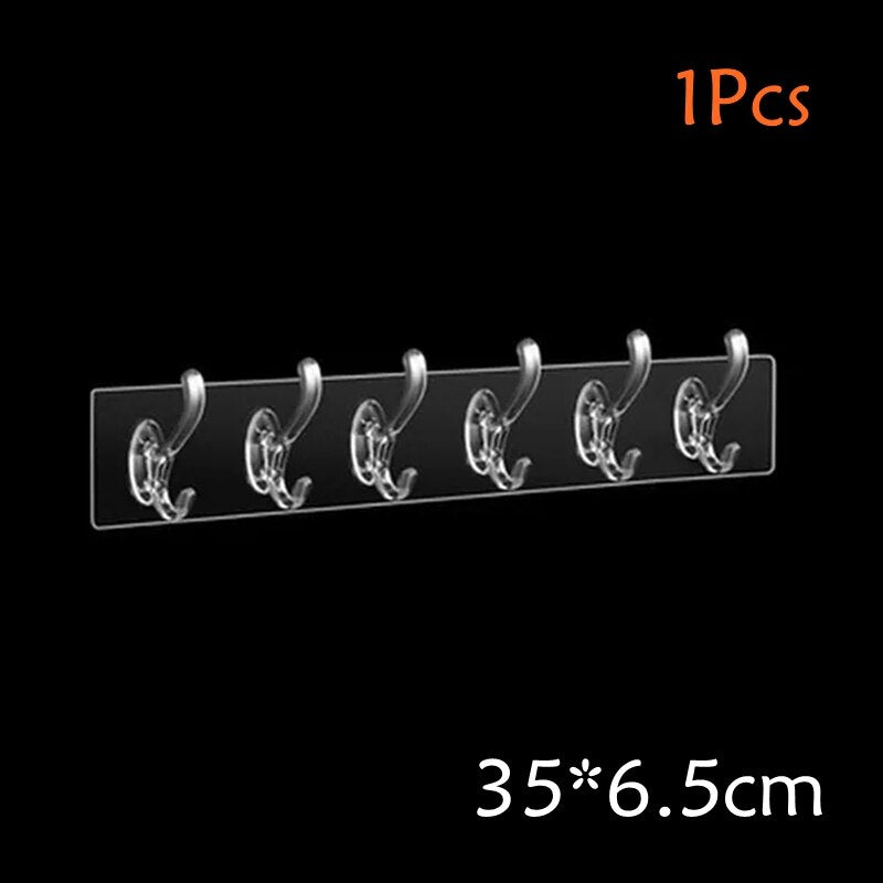 Maliben | Transparent Invisible Adhesive Simple Wall Hangers