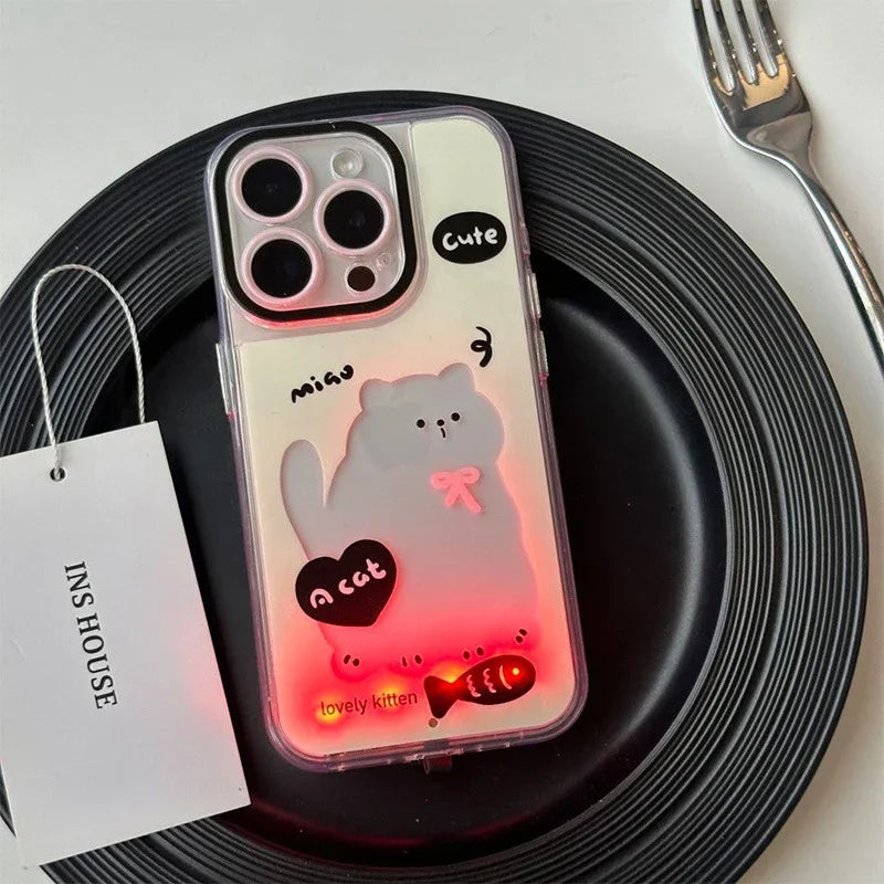 Maliben | Glowing Puppy Light-Up Iphone Case