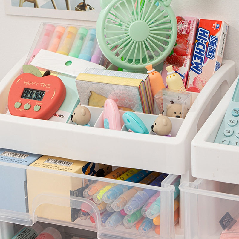 Maliben | Tidy Tower Desk Organizer Storage Box