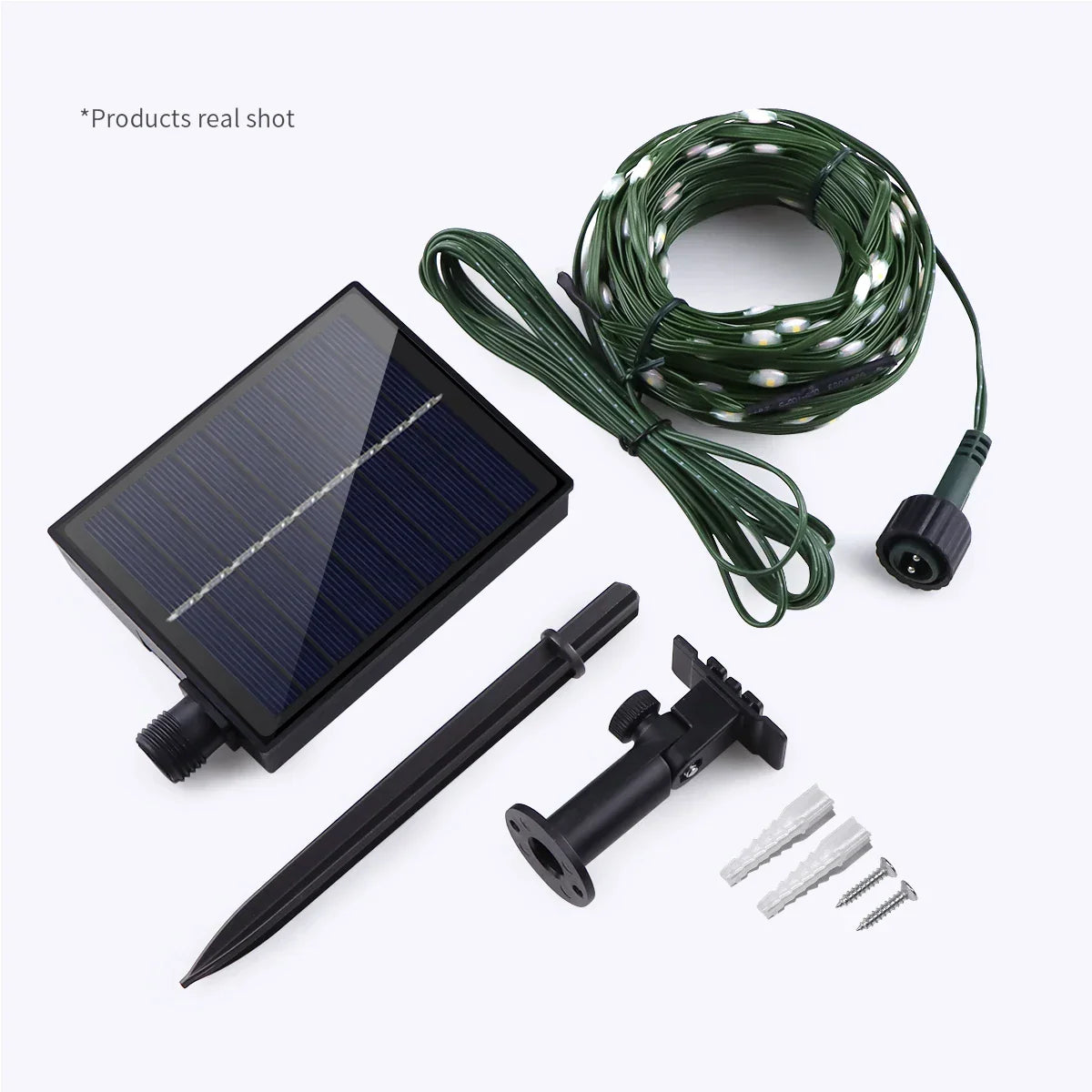 Maliben | Solar String Lights 100m Lumisol Proline | 8 Modes | Ip65 Waterproof | Extra Bright Leds | Remote Control & Quick Charge | For Garden, Wedding & Christmas
