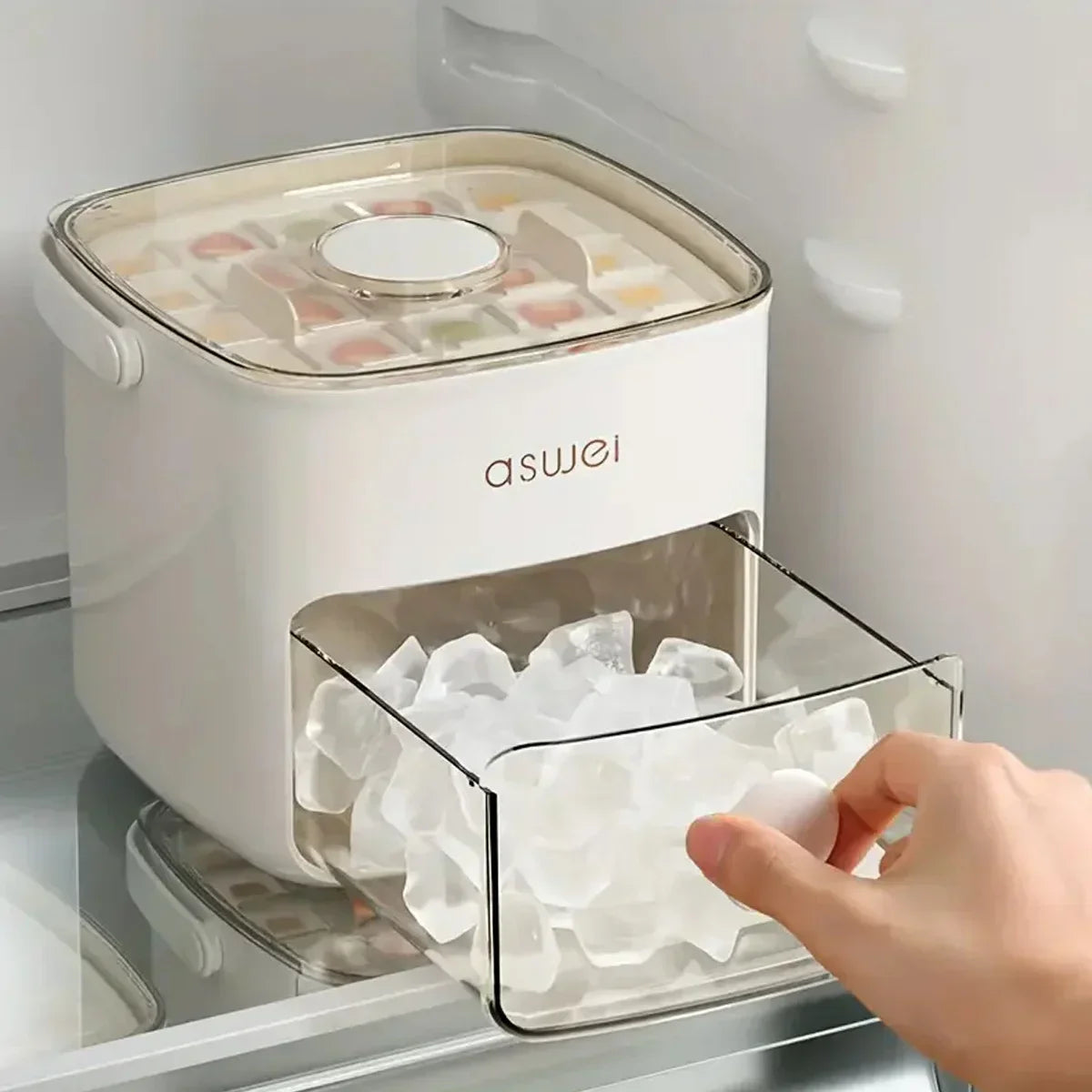 Maliben | Easy Pop Out Ice Cube Maker Box