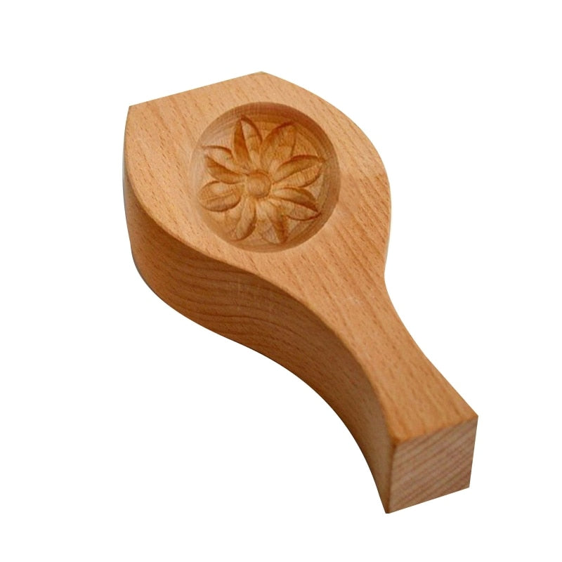 Maliben | Wooden Moon Dumpling Maker Mold