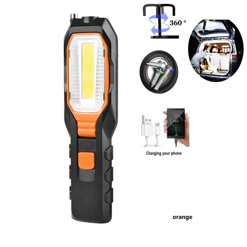 Maliben | Rechargeable Camping Led Power Bank Flashlight