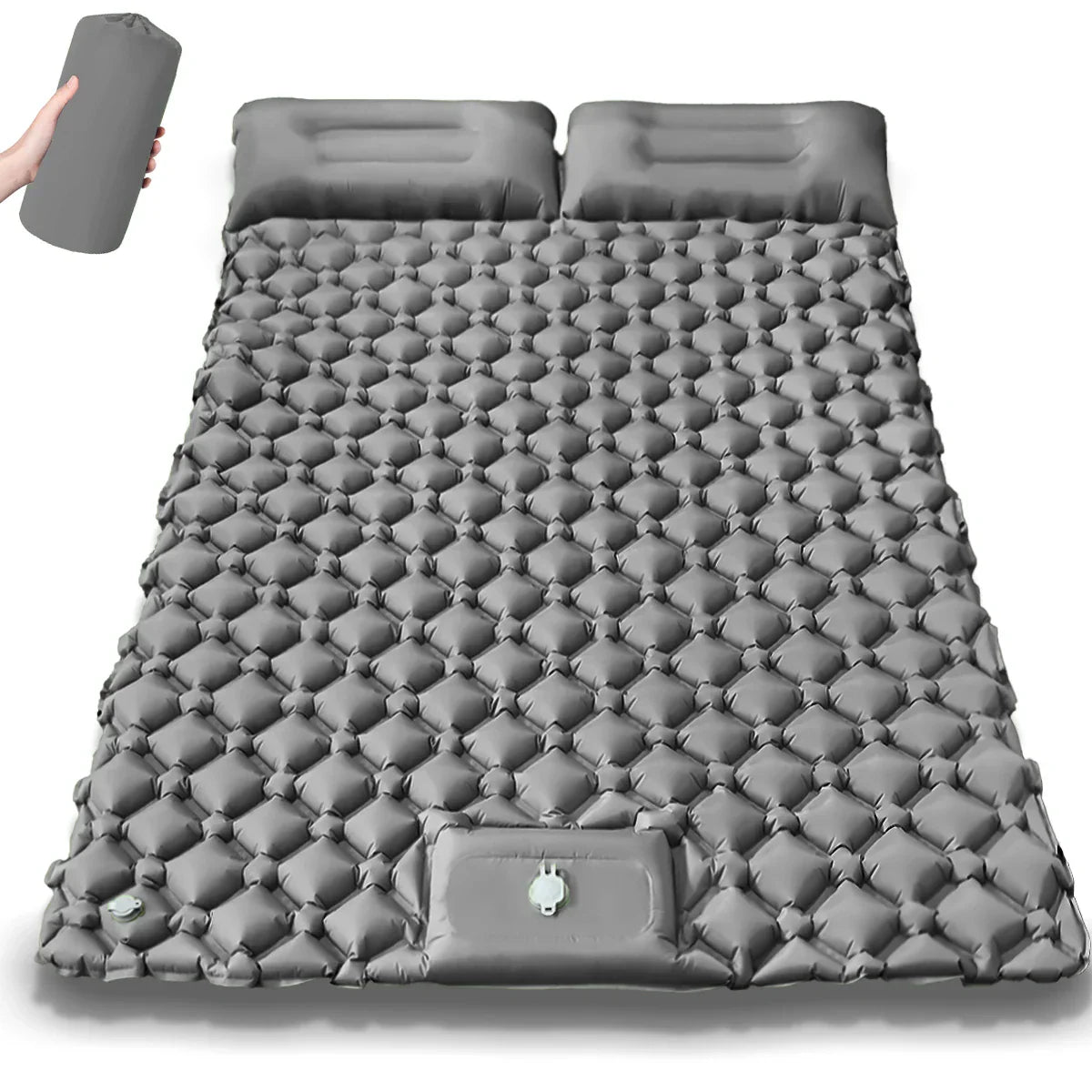 Maliben Extra-Wide Double Inflatable Camping Mattress – Kieran