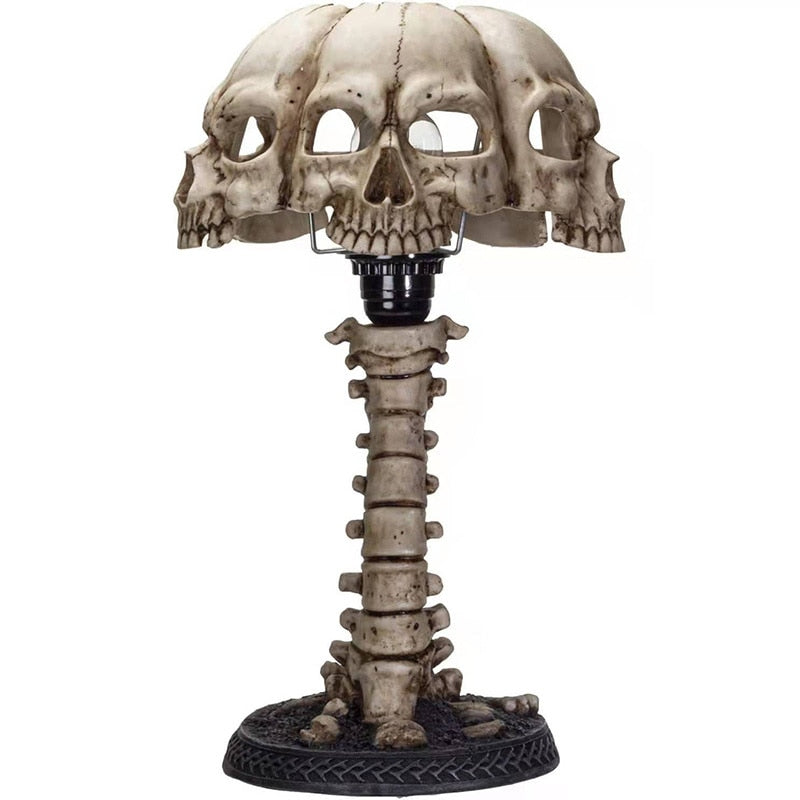 Maliben | Skeleton Skull Table Lamp