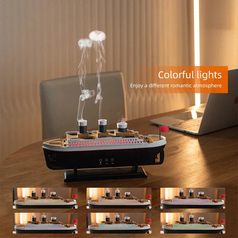Maliben | Luxury Ocean Liner Electric Aromatherapy Air Humidifier