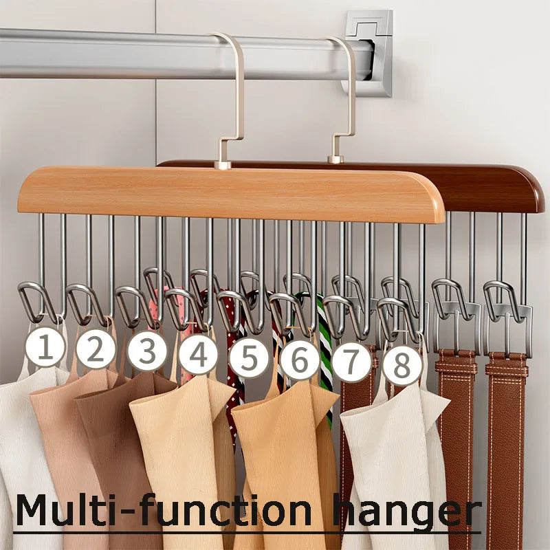 Maliben | Multi-Hook Space Saver Clothes Organizer Rack
