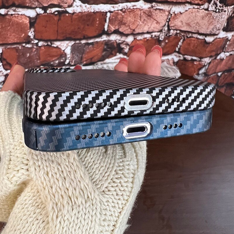Maliben | Carbon Fiber Magsafe Magnetic Iphone Case