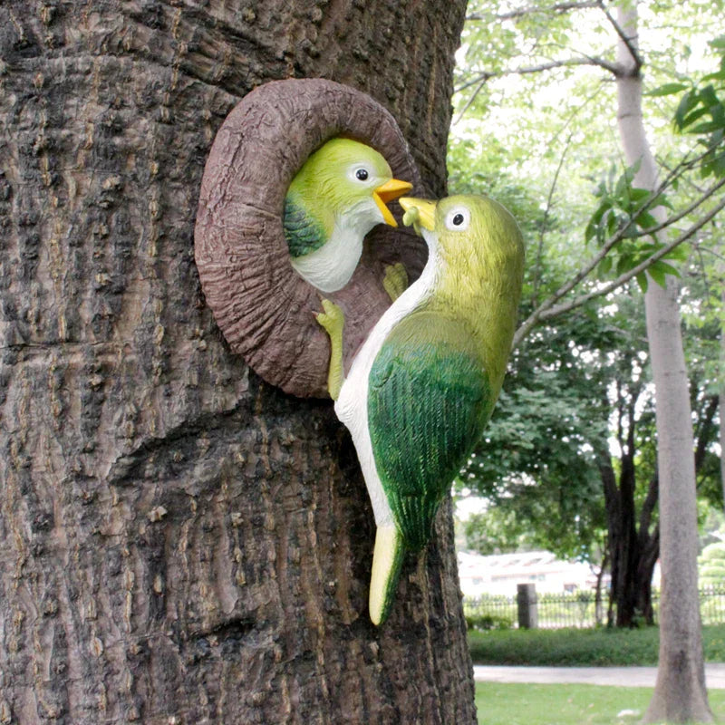 Maliben | Lovebirds Tree Hug Wall Hanging Decor
