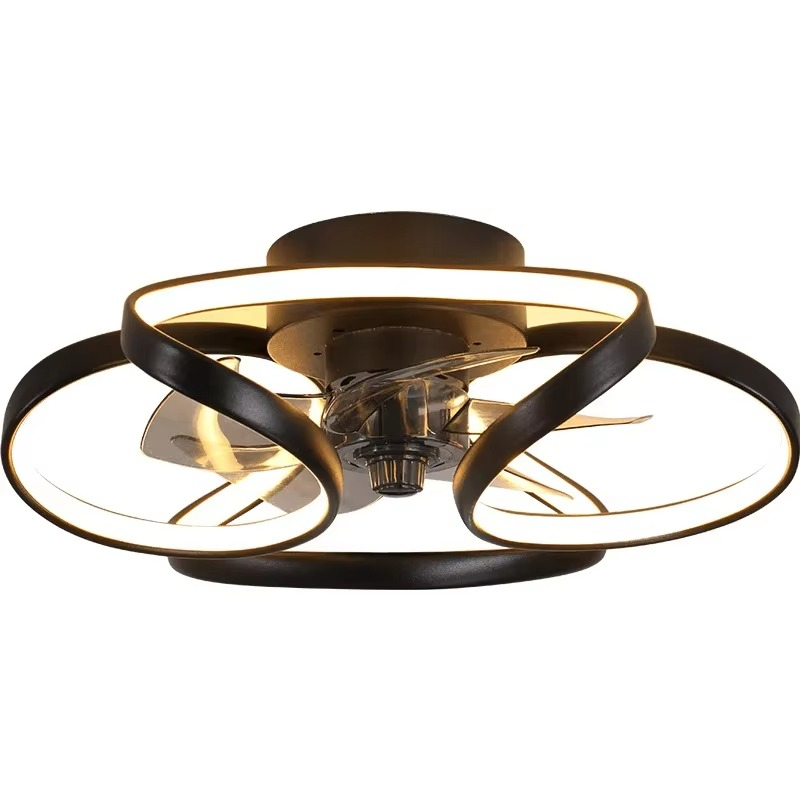 Maliben | Stylish Led Ceiling Fan Chandelier With Remote & App Control For Modern Home