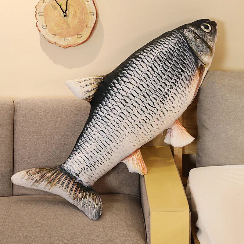 Maliben | Giant Fish Plush Realistic Pillow