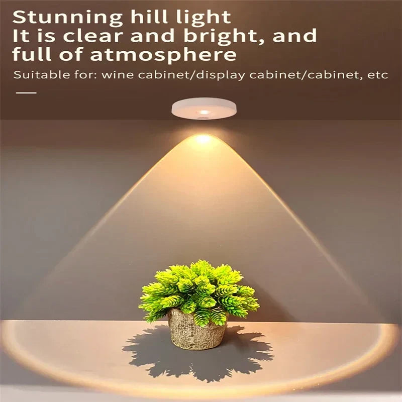 Maliben | Lumoline | Pir Motion Detector Led Light | Dimmable & Rechargeable | Wireless