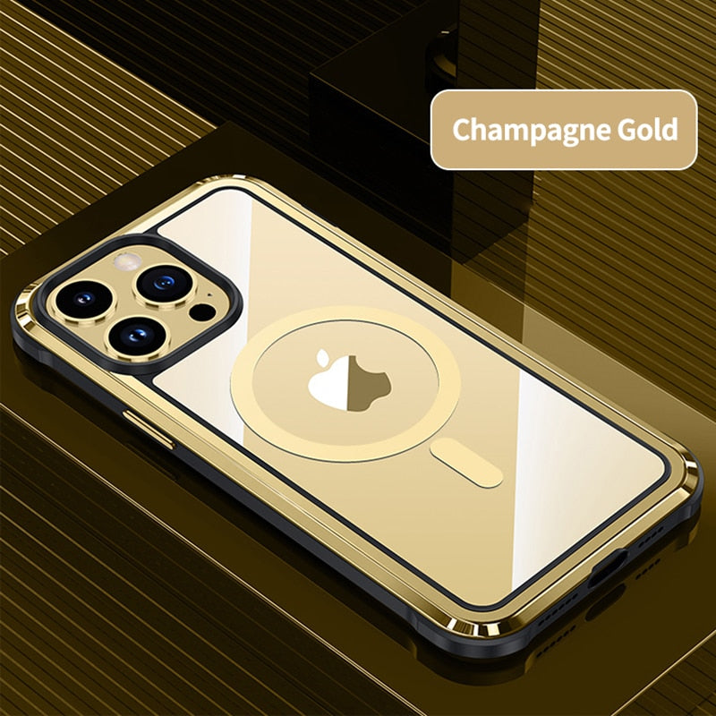 Maliben | Magic Armor Magnetic Charging Iphone Case