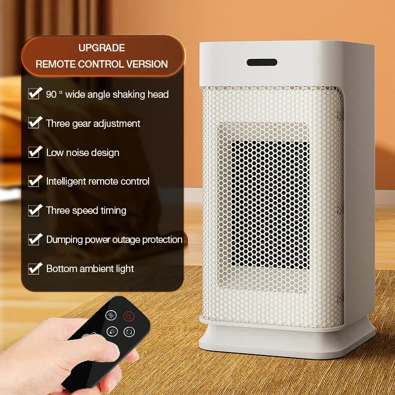 Maliben | Wearable Ceramic Electric Heater With Ptc And Night Light