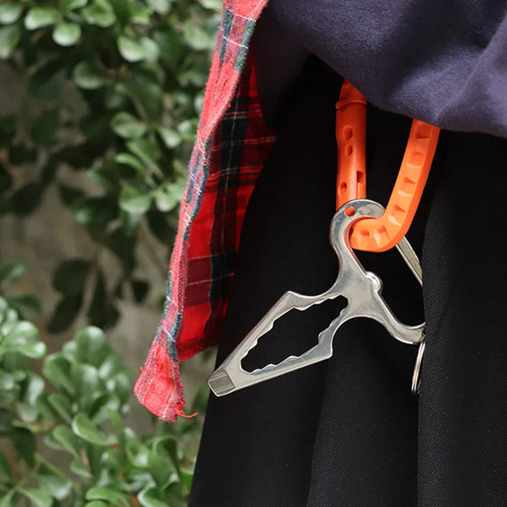 Maliben | Stainless Steel Survival Multi-Tool Bottle Opener Camping Wrench