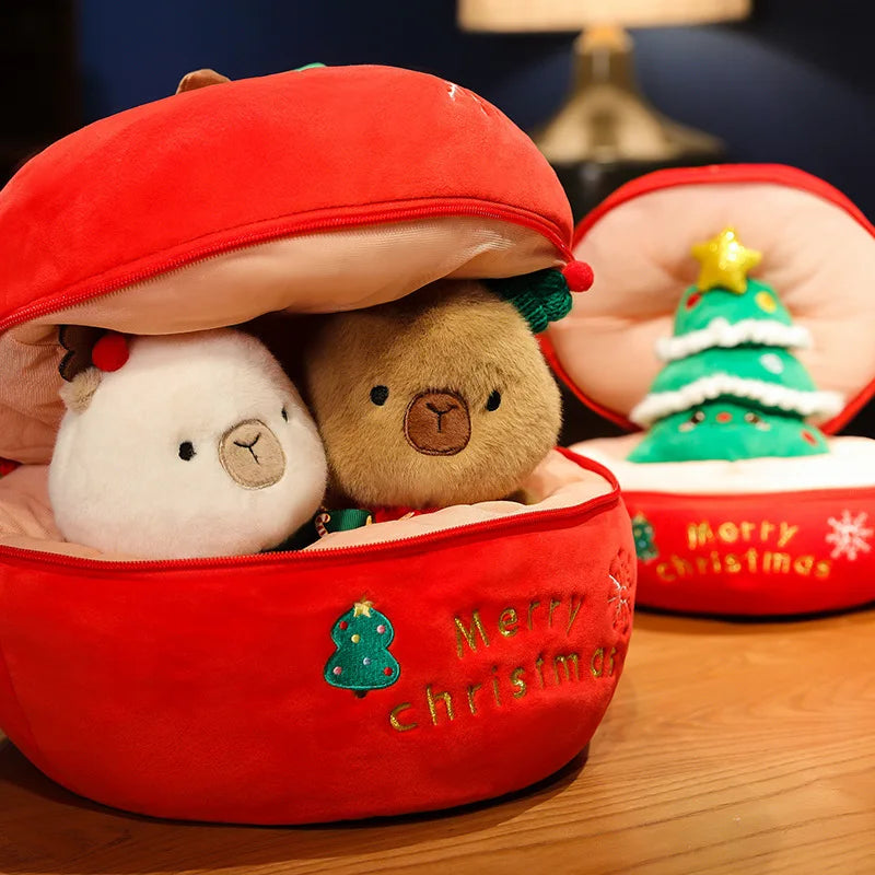 Maliben | Christmas Theme Soft Snuggly Plush Toy Set