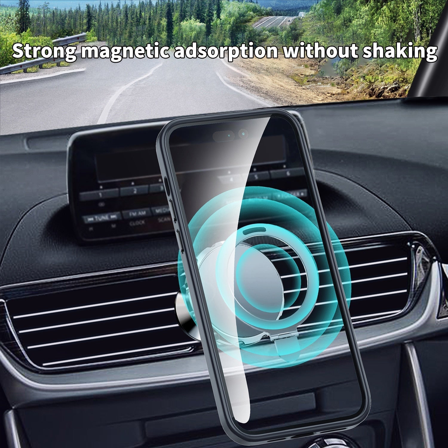 Maliben | Orbit Armor Magsafe Ring Phone Holder Case