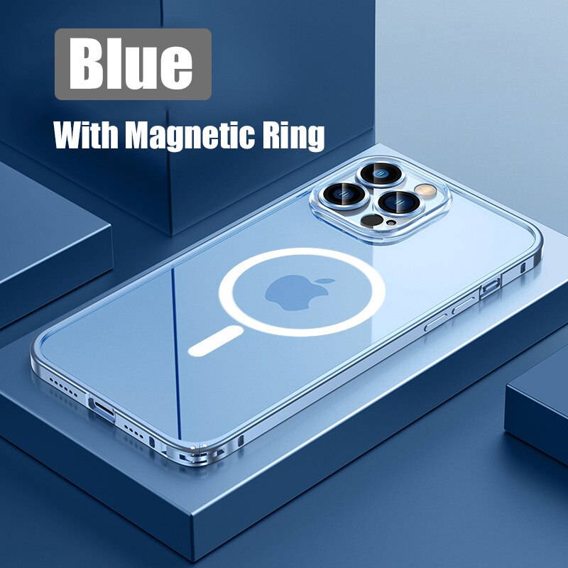 Maliben | Metal Bumper Aluminum Magnetic Phone Case