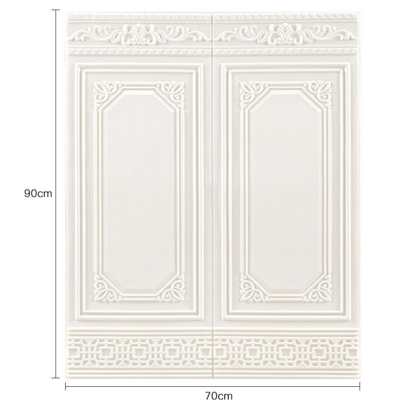 Maliben | 3d Self-Adhesive Antique Accent Wall Sticker