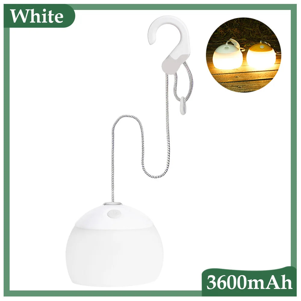 Maliben | Retro Camping Lantern Usb Rechargeable Light - Campglow