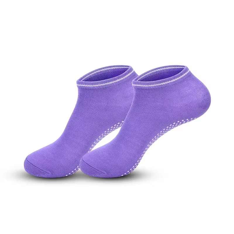 Maliben | Women Anti Slip Cotton Yoga Socks For Trampoline And Sports