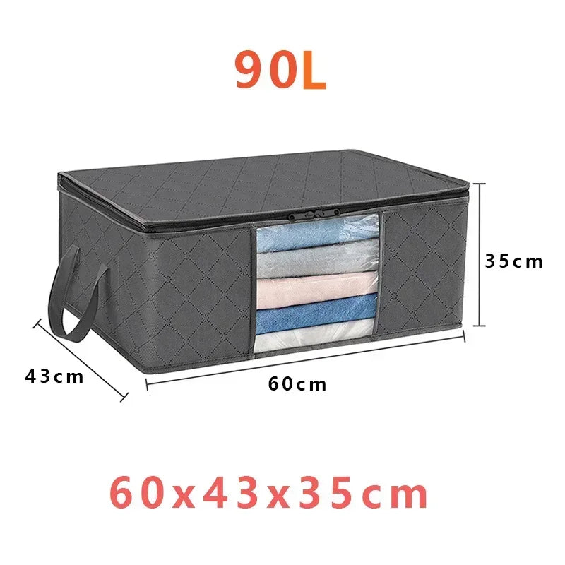 Maliben | Ordispace Storage Bag Clothing | Foldable & Large Volume | Ideal For Blankets & Closet Organization