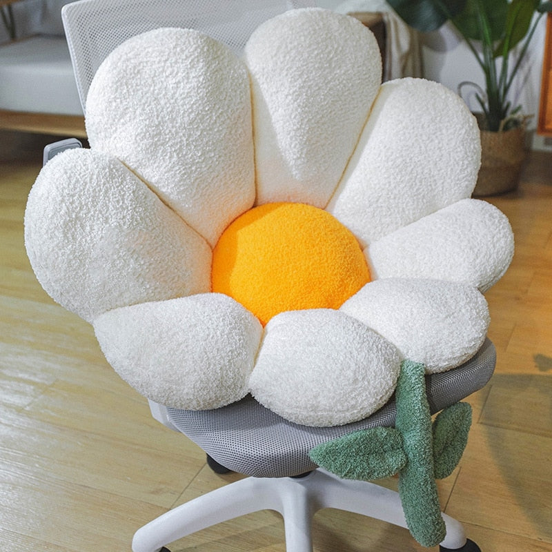 Maliben | Golden Blossom Sunflower Soft Seat Cushion