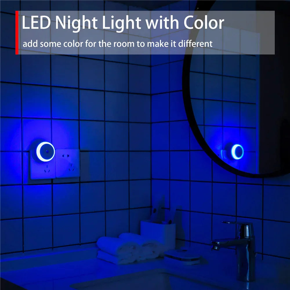 Maliben | Noxora Led Night Light | TwiLight Sensor & Automatic DimmIng | Plug-in light | Warm White