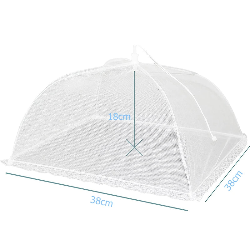 Maliben | Frischnetz Folding Cover For Food | Reusable & Breathable | Insect Net For Outdoors & Kitchen | Lightweight & Space-Saving