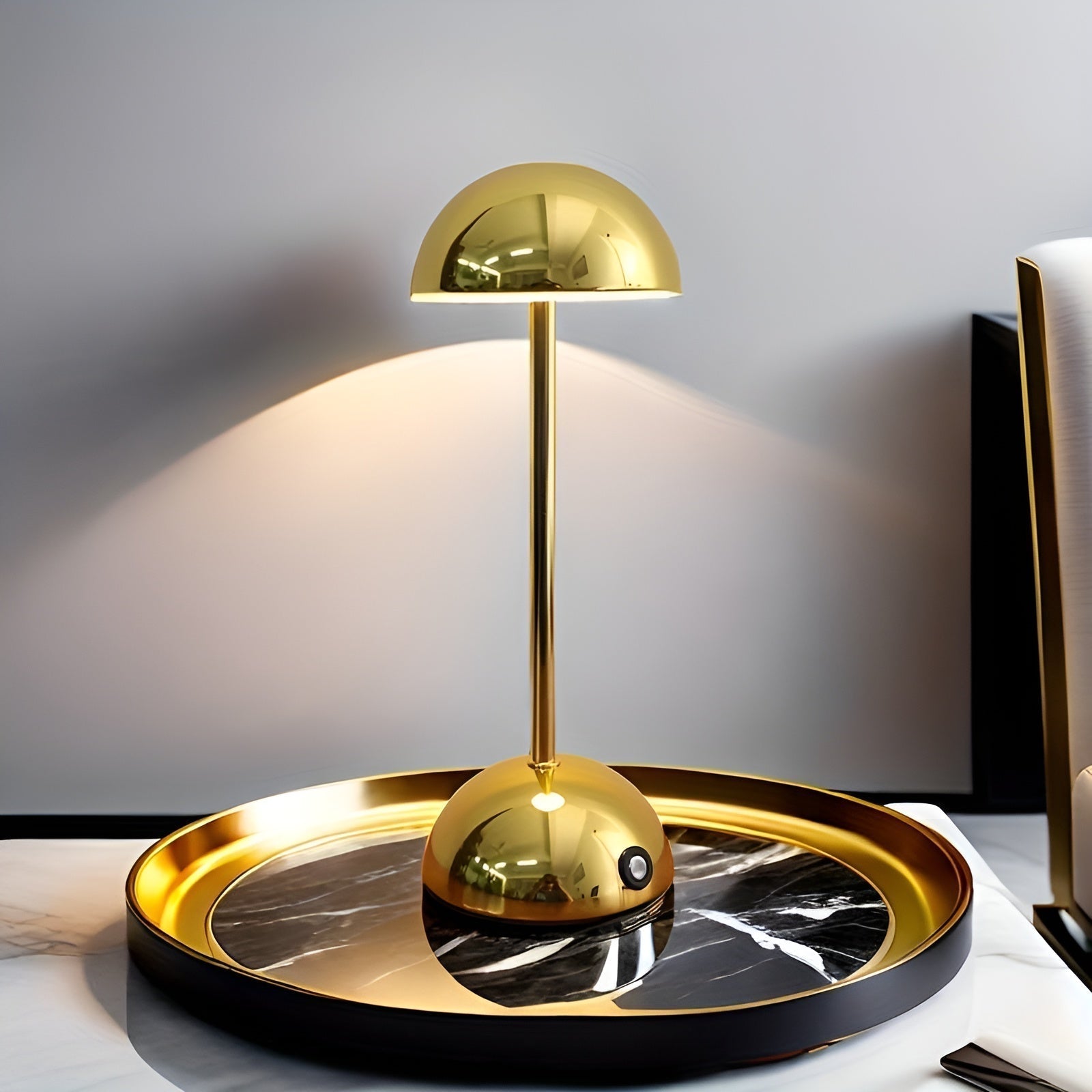 Maliben | Modern Shinemushroom Lamp With Touch Control – Stylish & Dimmable