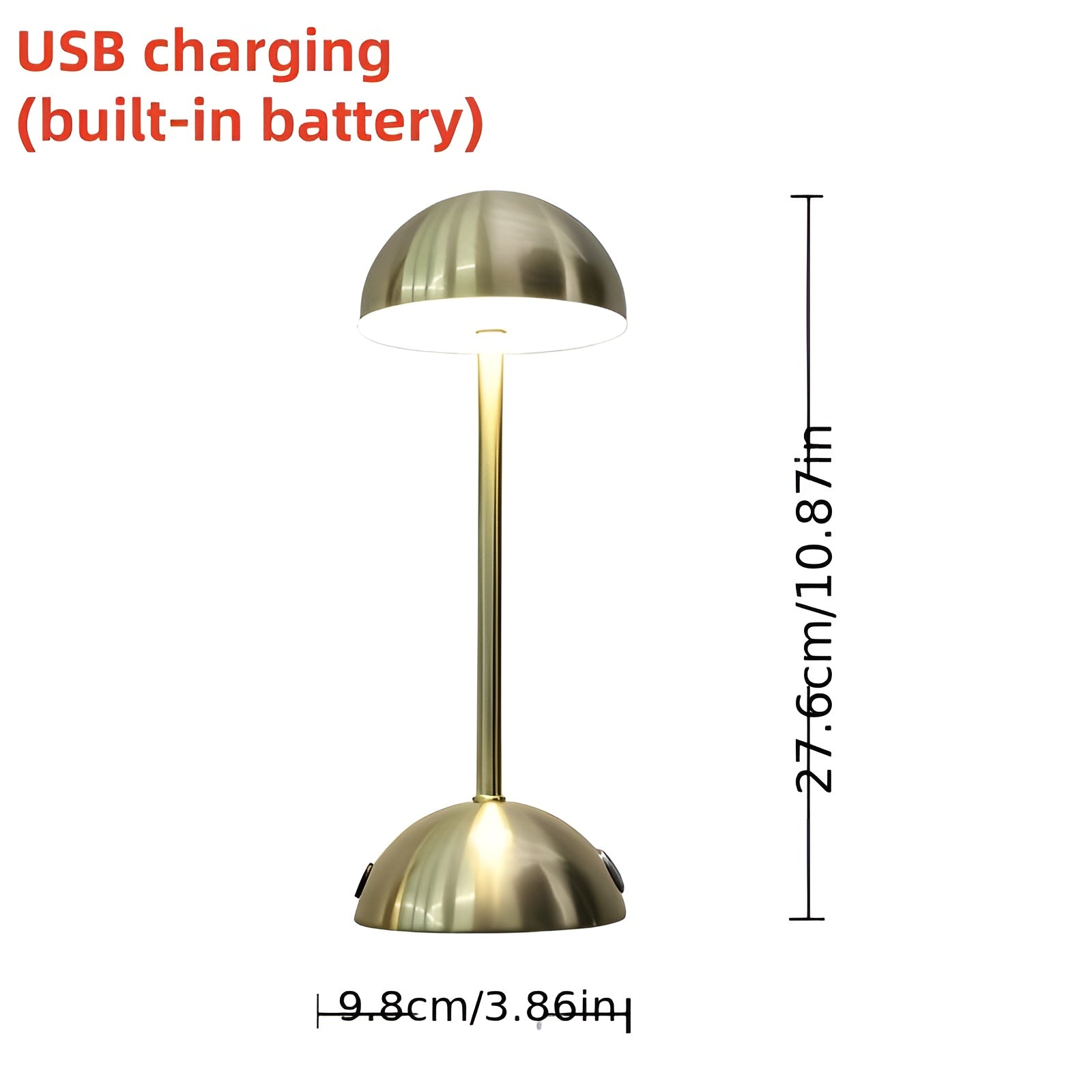 Maliben | Modern Shinemushroom Lamp With Touch Control – Stylish & Dimmable