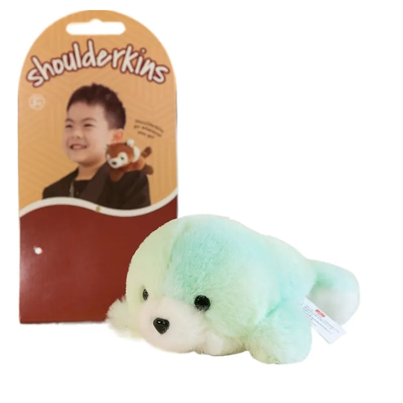 Maliben | Chameocuddle | Cuddle Friend FOr Your Shoulder - Green Chameleon Plush Animal Pillow For Home or Office