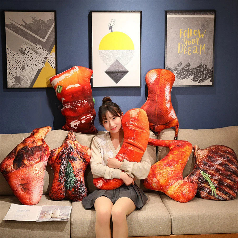 Maliben | Simulation Bbq Cuddle - Grillmaster Pillow